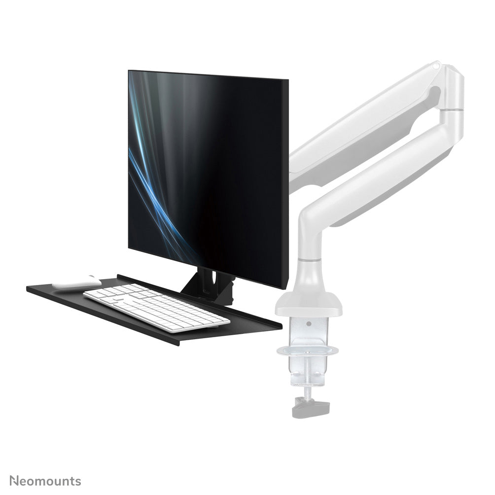 Keyboard- & Mouse Holder (width: 65 cm)VESA 75x75 Black 15 kilo