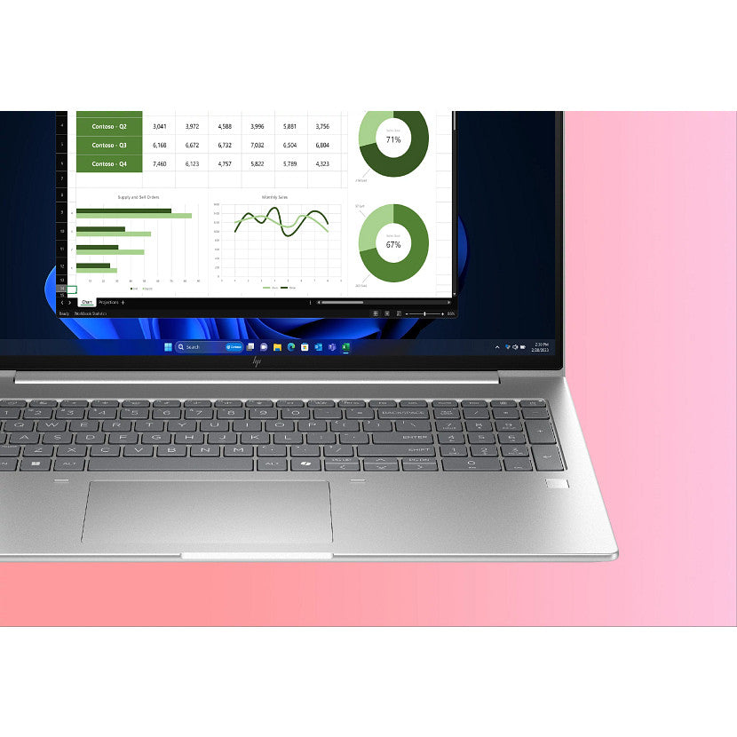 HP EliteBook 6 G1i 16 inch AI PC, Ultra 5 225U, 16 WUXGA, 300 Nits, IR Camera, 16GB, 512GB PCIe NVMe Value SSD, W11 Pro, Backlit, WLAN + BT