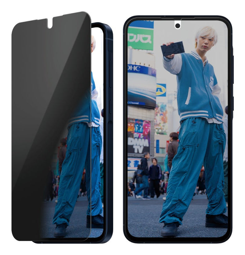 PanzerGlass Privacy Ultra-Wide Fit Glass - Clear - voor Samsung Galaxy A56 5G
