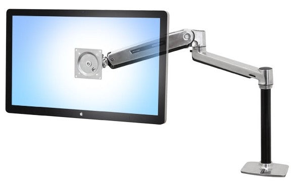 LX HD Sit-Stand Desk Mount LCD Arm Poli 45-384-026