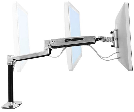LX HD Sit-Stand Desk Mount LCD Arm Poli 45-384-026