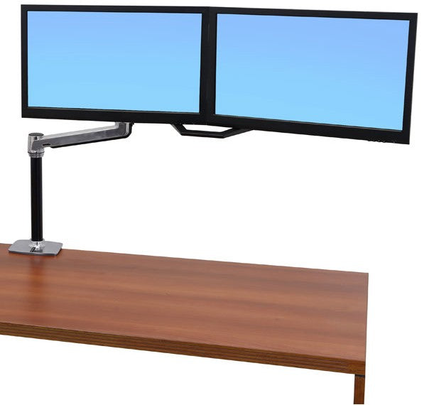 LX HD Sit-Stand Desk Mount LCD Arm Poli 45-384-026