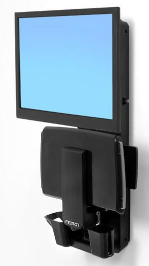 PATIENT ROOM VL18 STS WM ERGOTRON BLAC 61-080-085