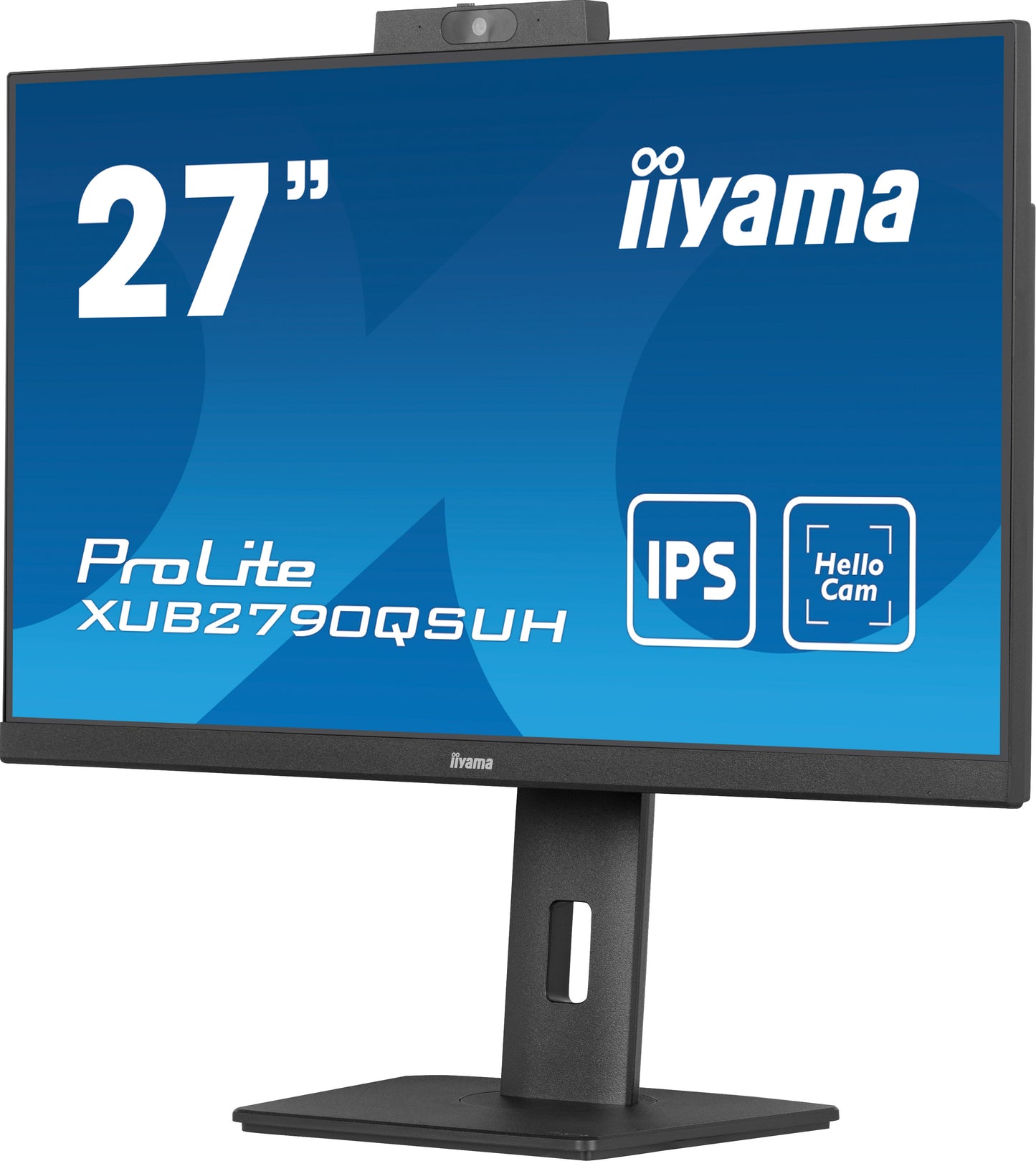 IIYAMA 27W LCD Business QHD IPS Windows Hello Webcam