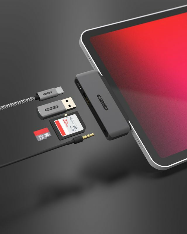5 in 1 iPad Multiport hub