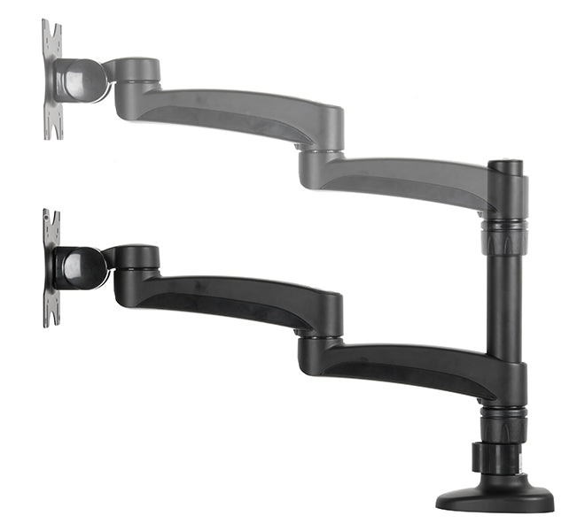 Flat Screen Desk Mount with Double Arm