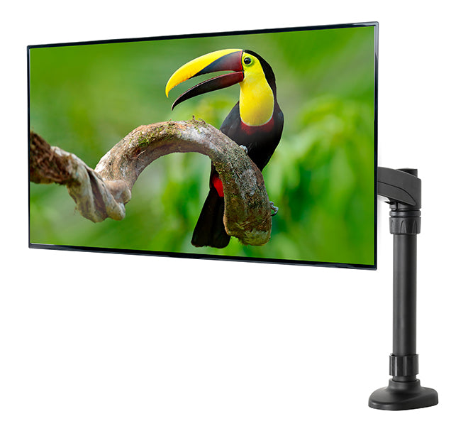 Flat Screen Desk Mount with Double Arm
