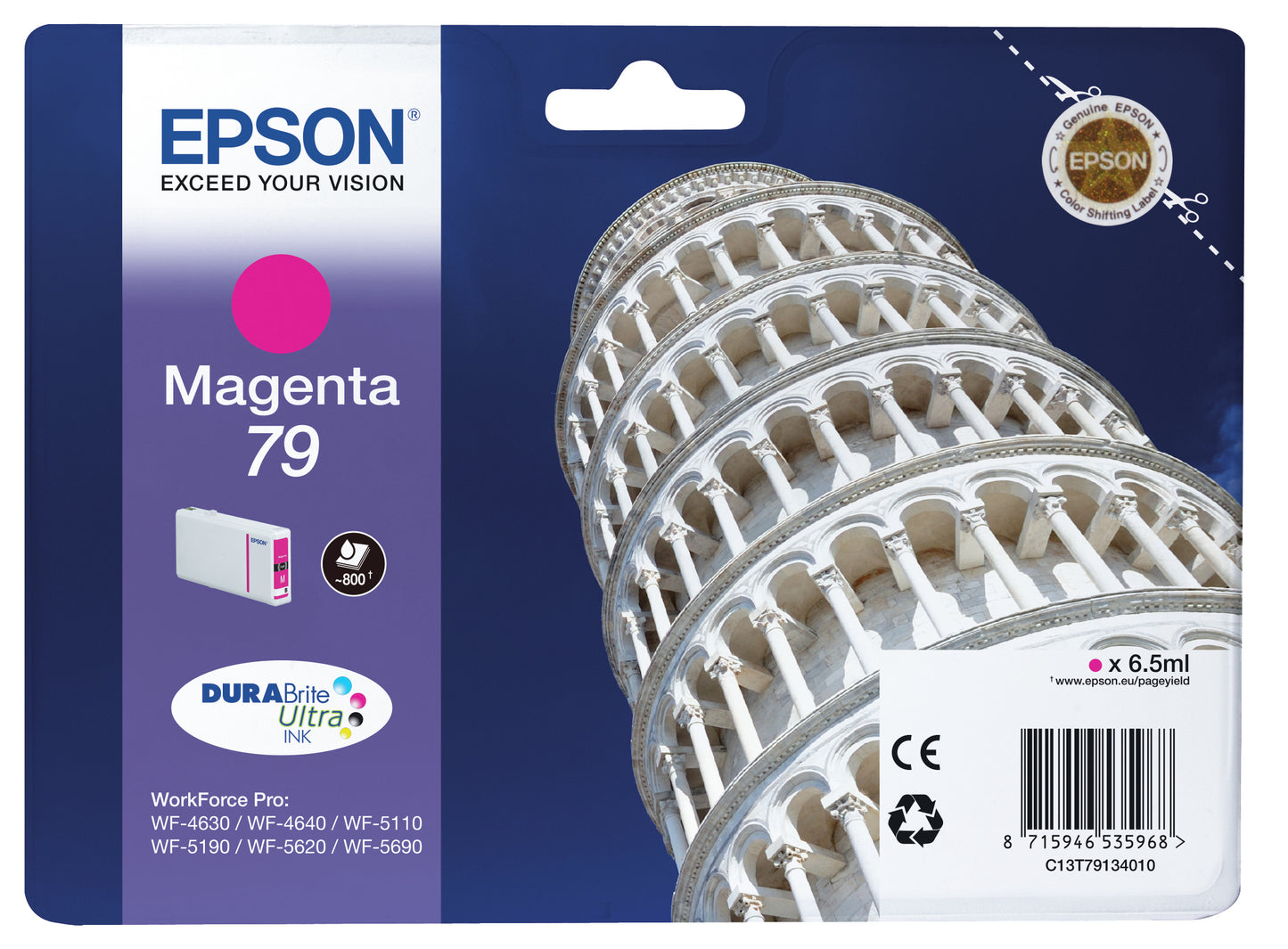Singlepack Magenta 79 DURABrite Ultra Ink
