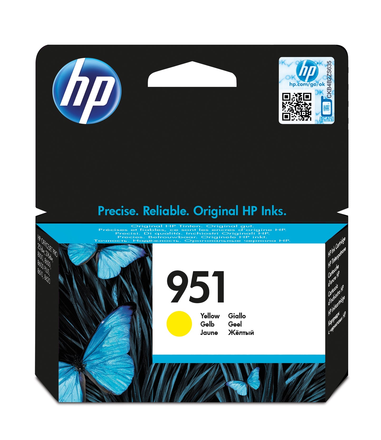 HP 951 originele gele inktcartridge