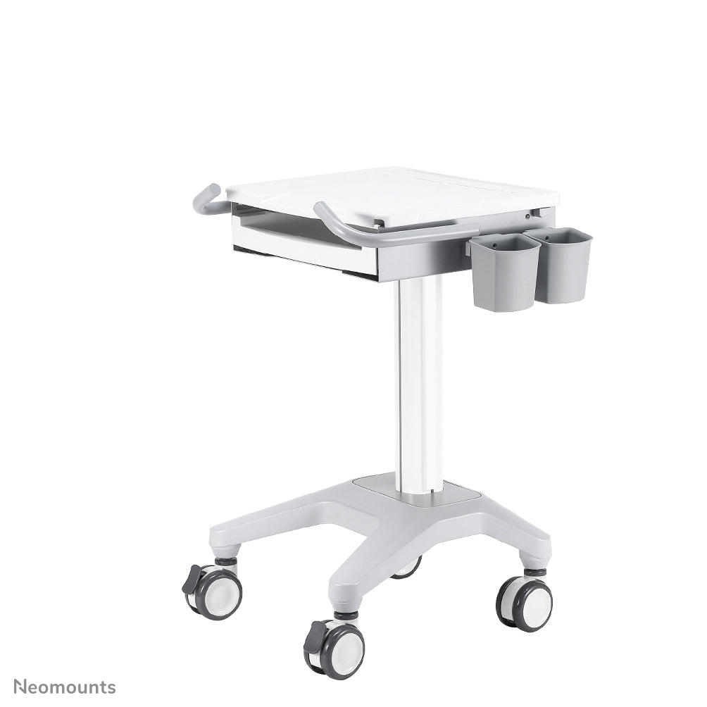 Mobile Laptop Cart, incl. keyboard & mouse drawer