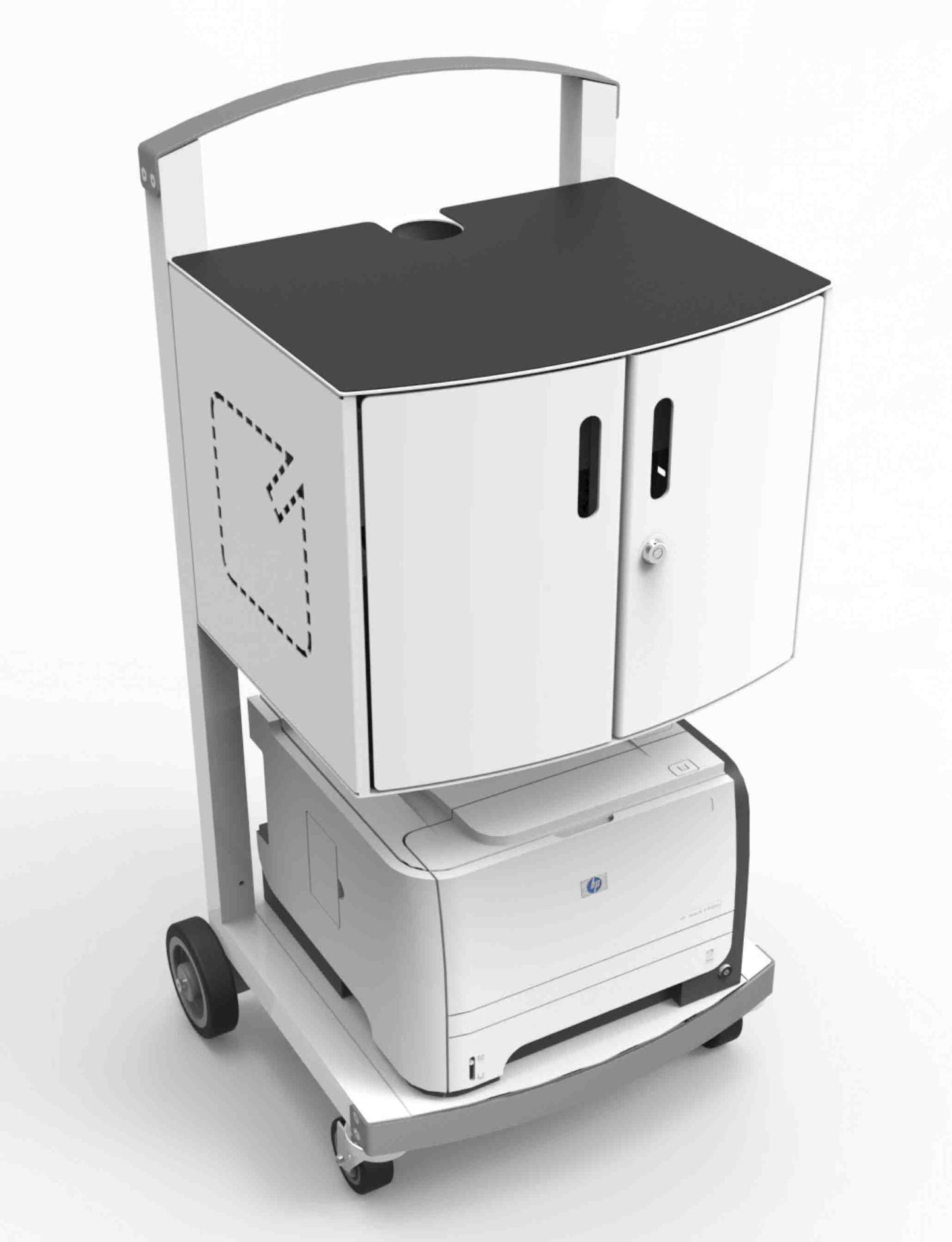 CARTIPAD 16DEV CHARG CABIN/CART SILVER E UNO-EU