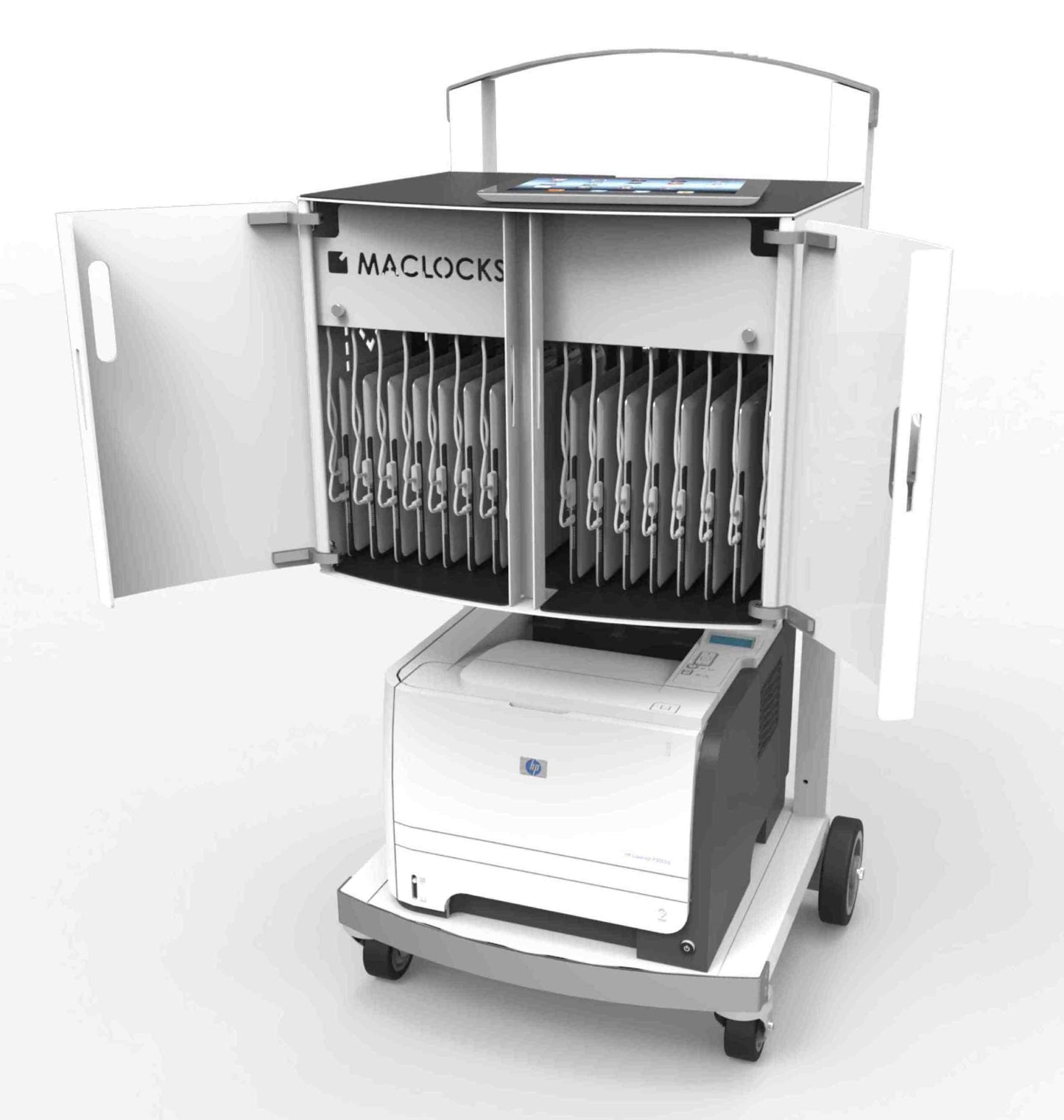 CARTIPAD 16DEV CHARG CABIN/CART SILVER E UNO-EU