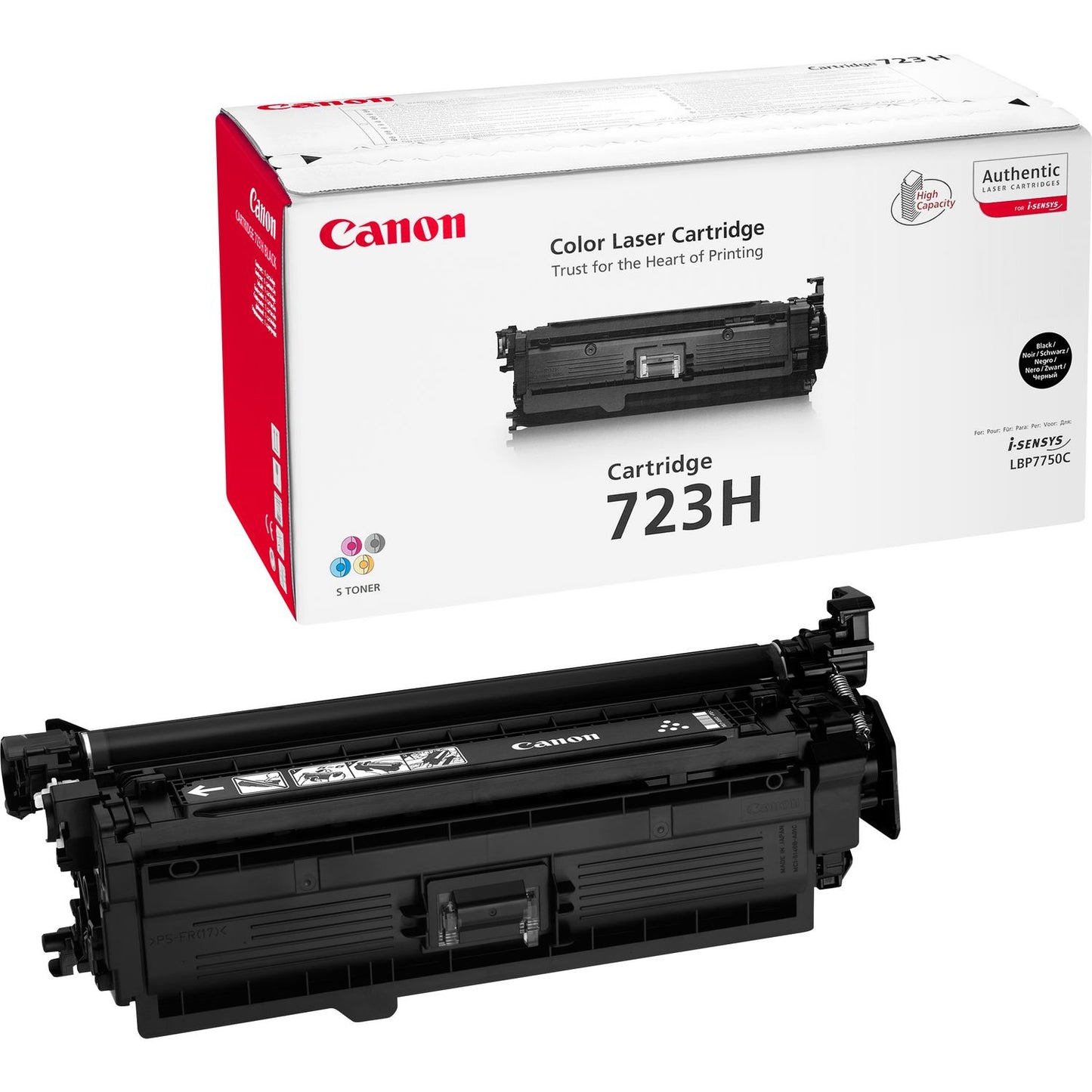 CANON 723H tonercartridge zwart high capacity 10.000 pagina s 1-pack