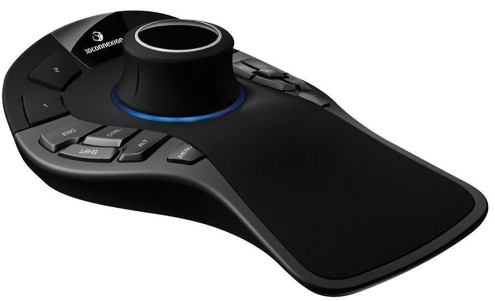 SpaceMouse Pro USB / 6 degrees-of-freedom optical sensor / 15 programmable function keys