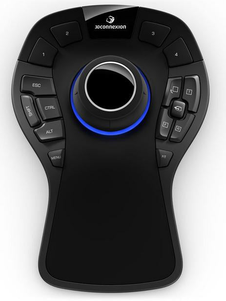 SpaceMouse Pro USB / 6 degrees-of-freedom optical sensor / 15 programmable function keys