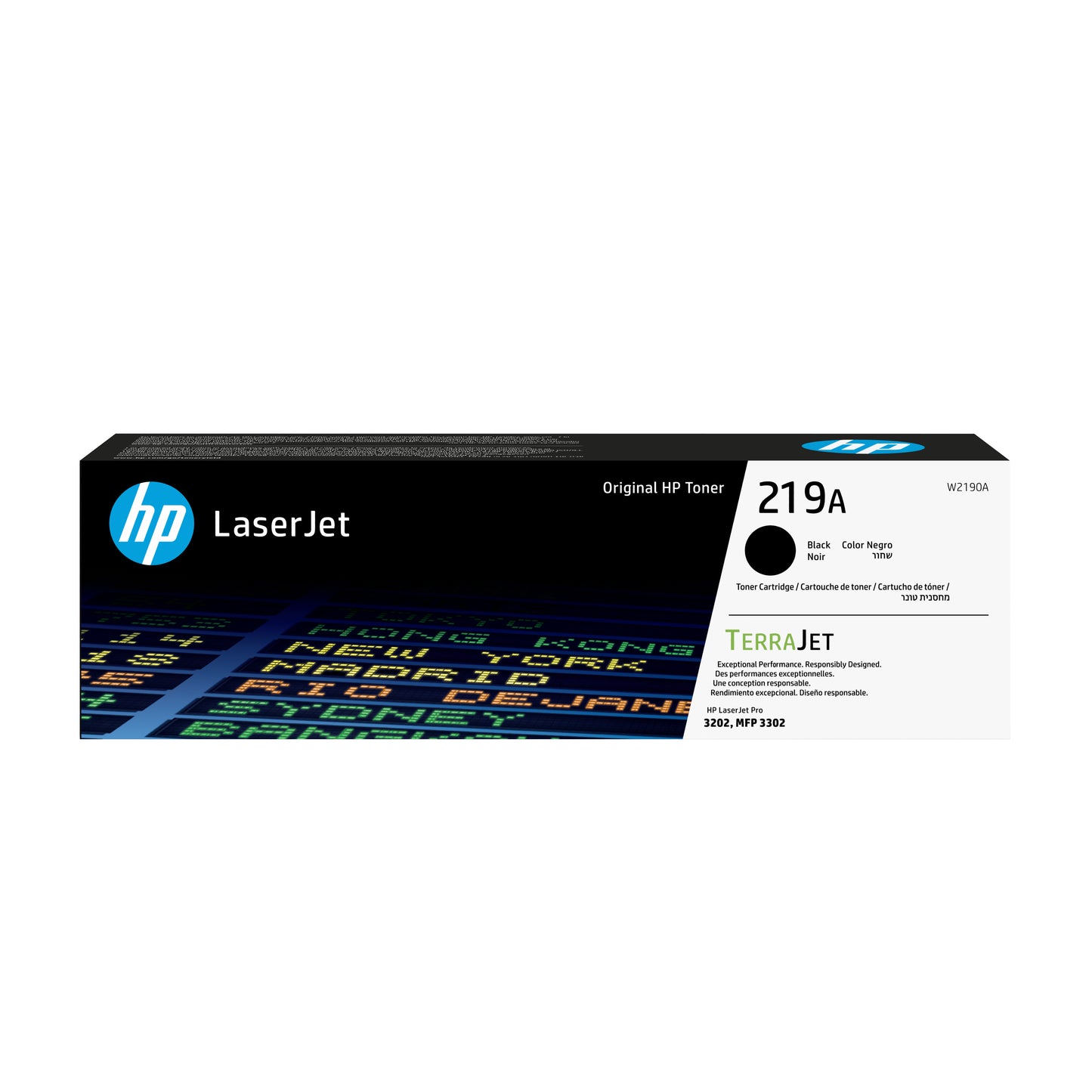 HP 219A BLACK ORIGINAL LASERJET TONER W2190A
