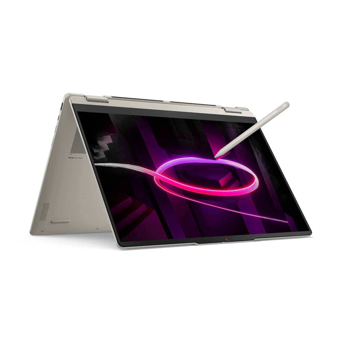 Lenovo Yoga 7 2-in-1 16AGP11 83TF002DMB, 16 WUXGA OLED, Ryzen AI 7 445, 16GB, 512GB SSD, Windows 11 Home, Beige