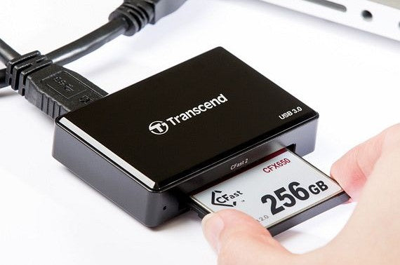 TRANSCEND RDF2 CFast 2.0 USB 3.0 Card Reader