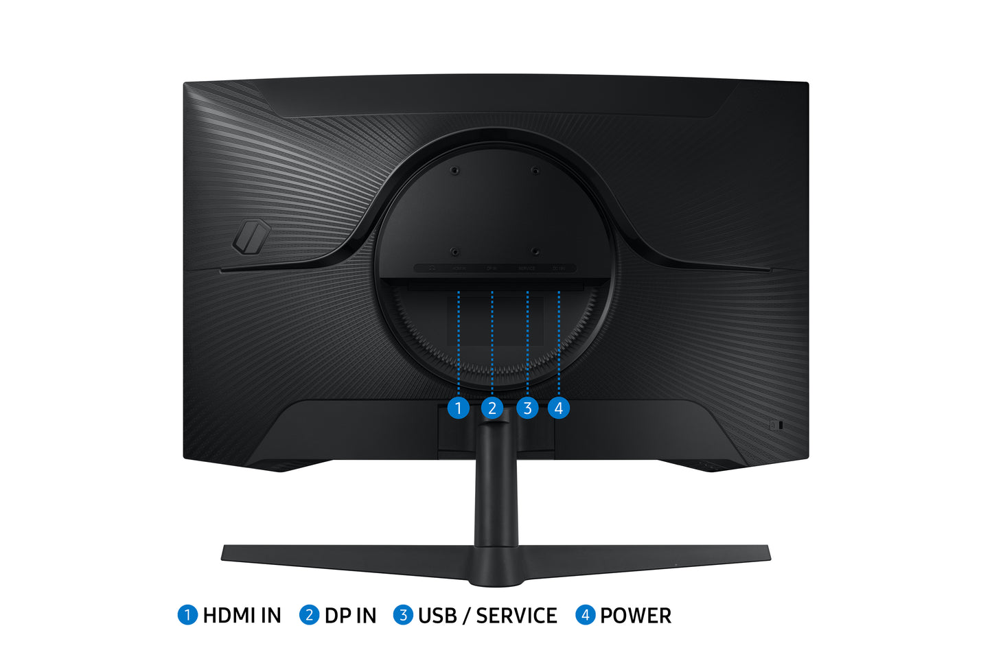 Samsung 27 inch QHD (2560x1440) curved monitor, 165Hz, 1ms, HDMI, DisplayPort,