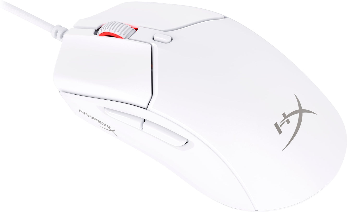 HyperX Pulsefire Haste White Wired Gaming Mouse 2 (PC/PS5/PS4/Xbox Series X S//Xbox One)