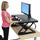 WORKFIT T STAND TABLETOP BLACK 33-397-085