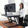 WORKFIT T STAND TABLETOP BLACK 33-397-085