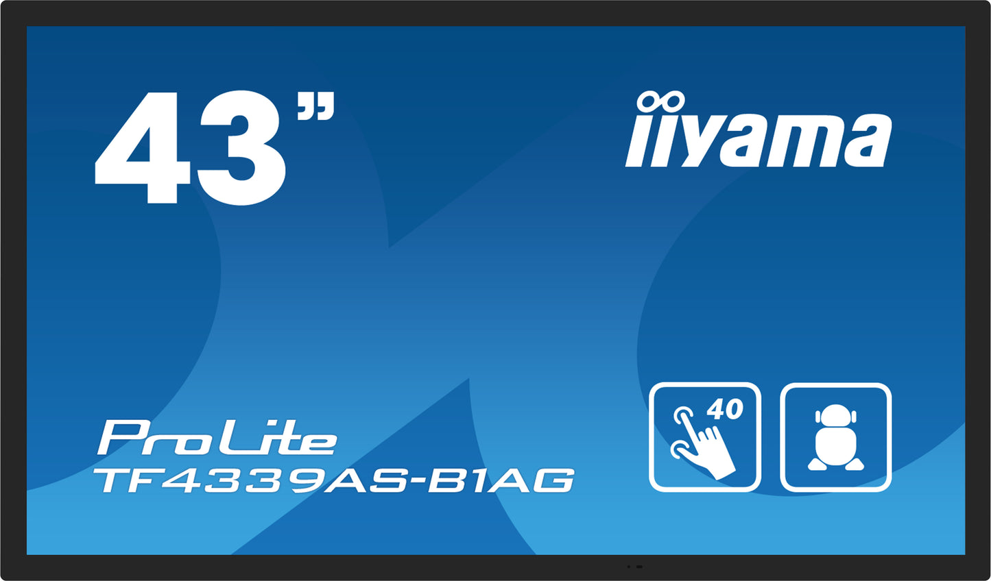 IIYAMA 43W LCD Bonded Proj Captive