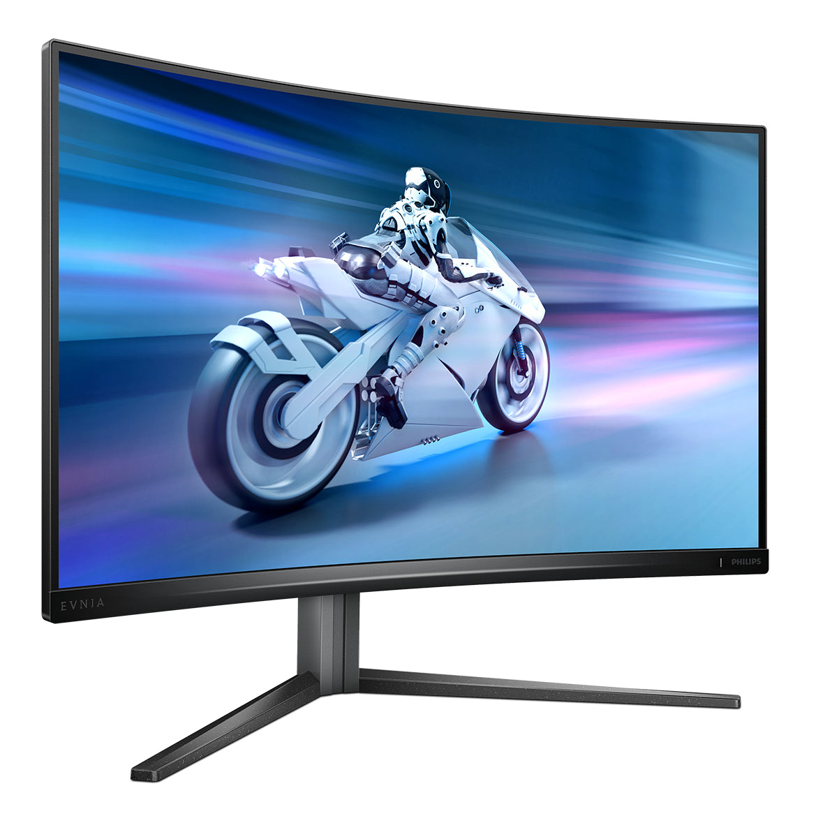 Philips 32 CURVE QHD VA, 240Hz, 1 ms, 2560x1440, Wid 16/9, 2xDP-2xHDMI, Brightness 500 cd/m², Contrastratio 4000:1, Viewing angle 178 /178