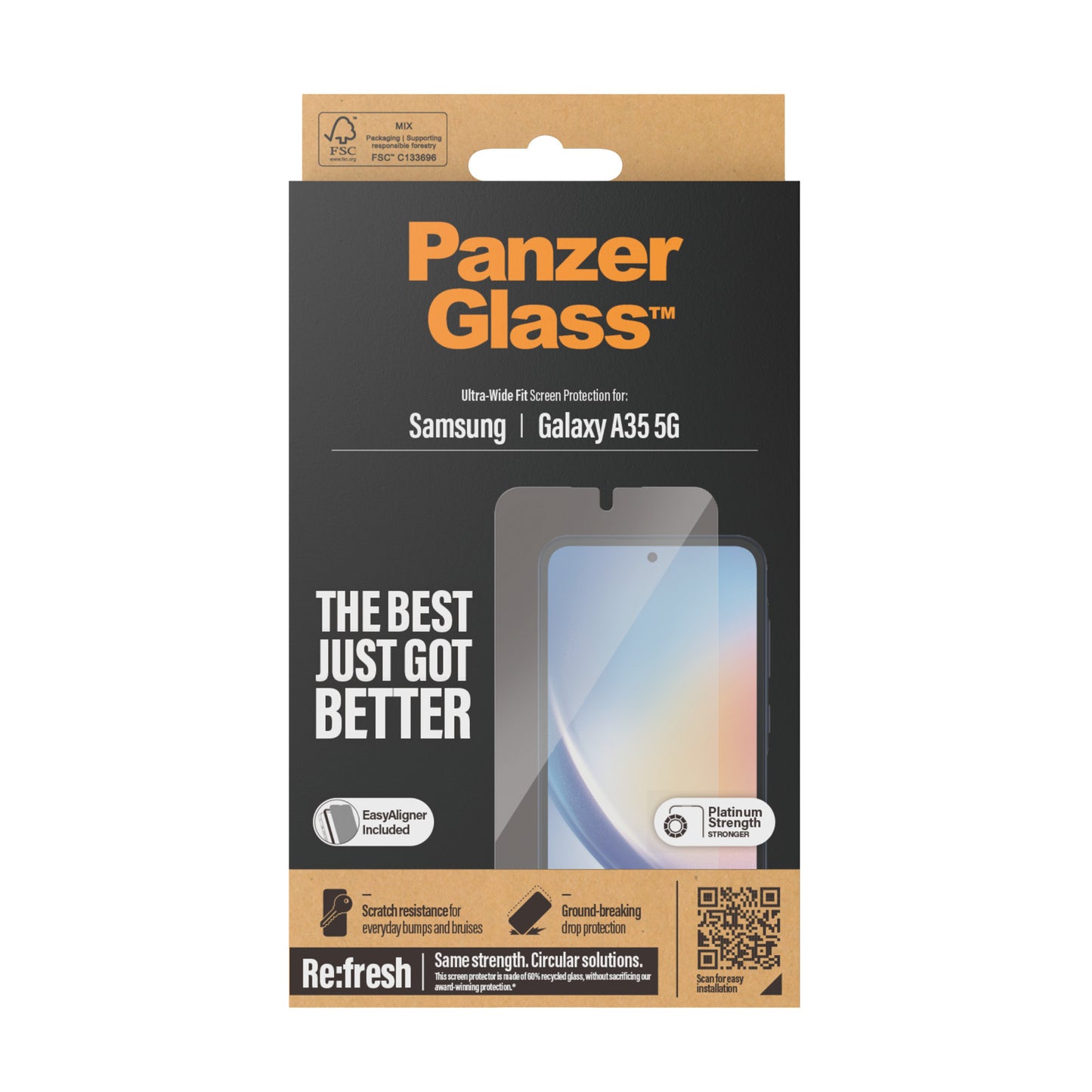 PANZERGLASS SAMSUNG GALAXY A35 UWF