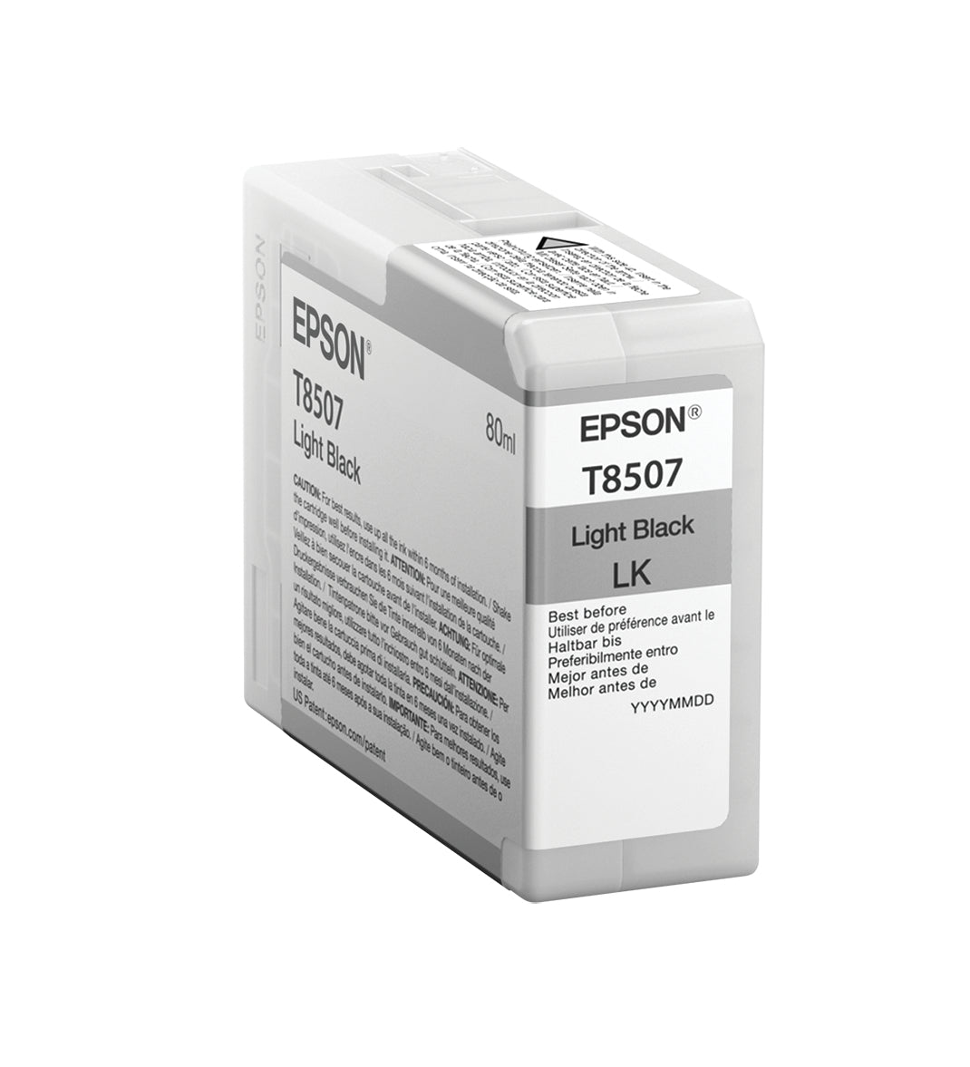 Singlepack Light Black T850700 UltraChrome HD ink 80ml