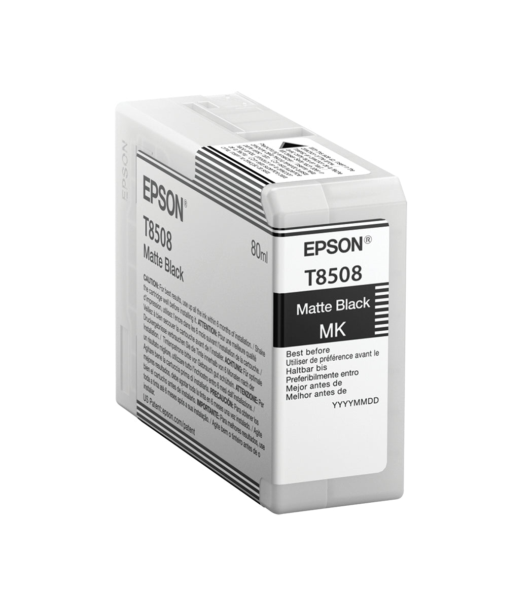 Singlepack Matte Black T850800 UltraChrome HD ink 80ml