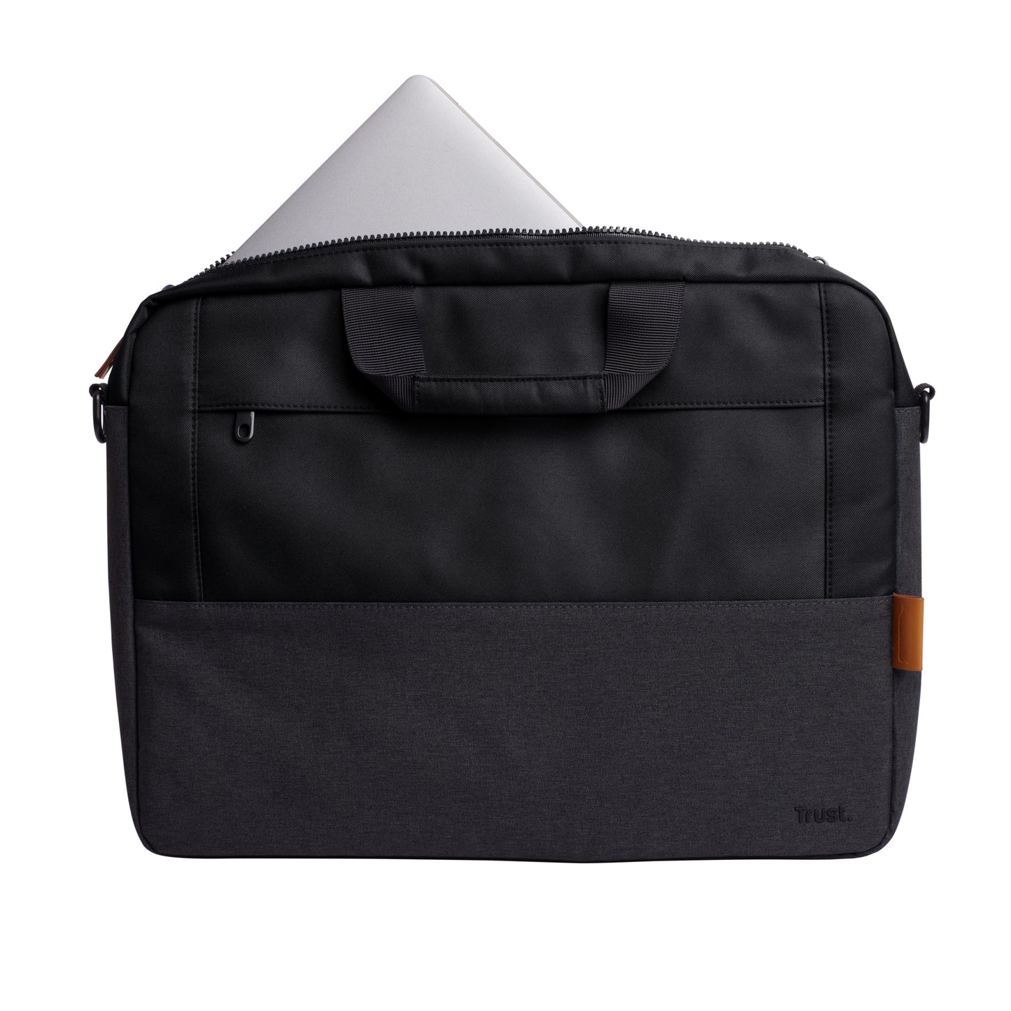 TRUST LISBOA 16 LAPTOP BAG - BLACK