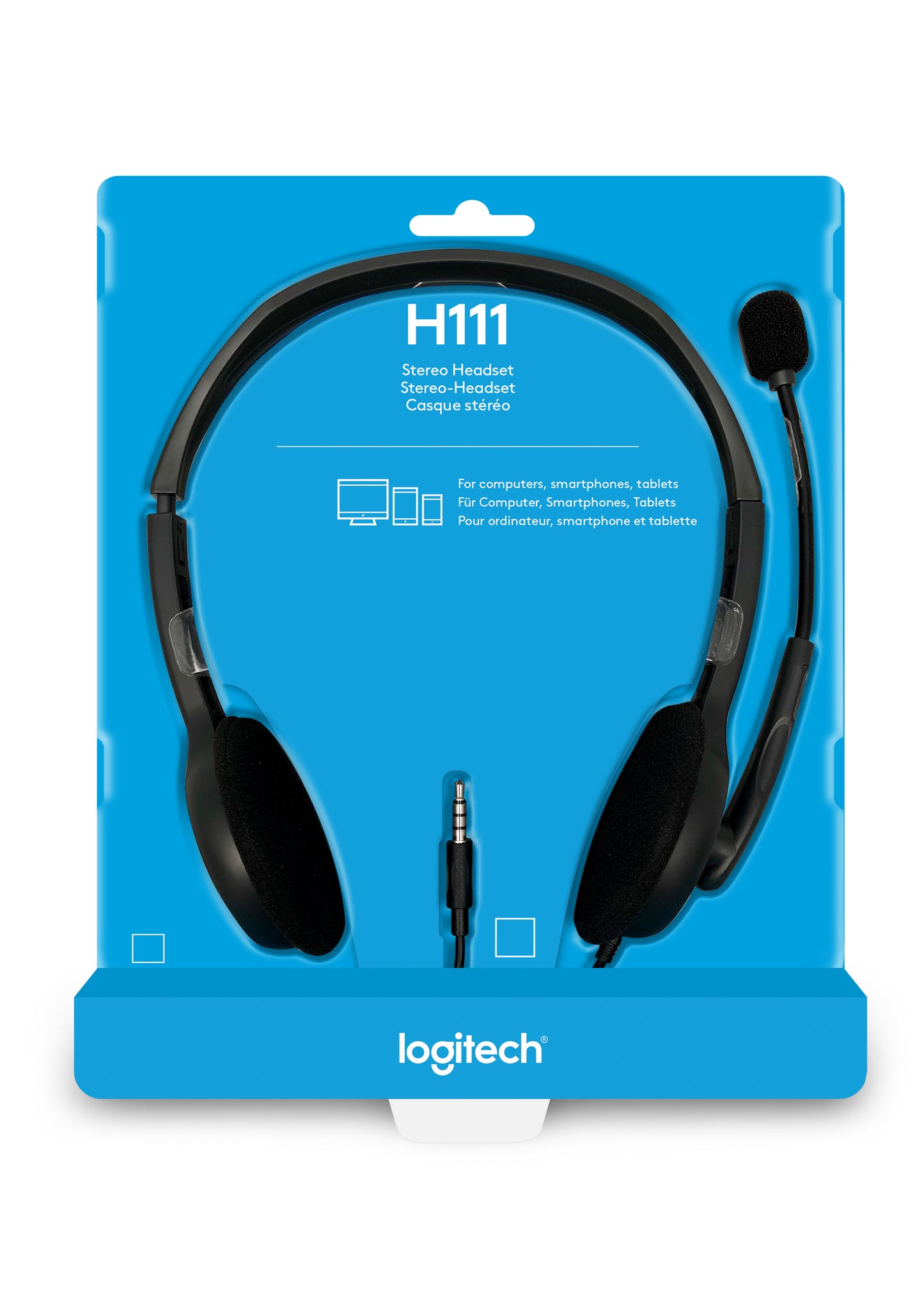 LOGITECH STEREO HEADSET H111