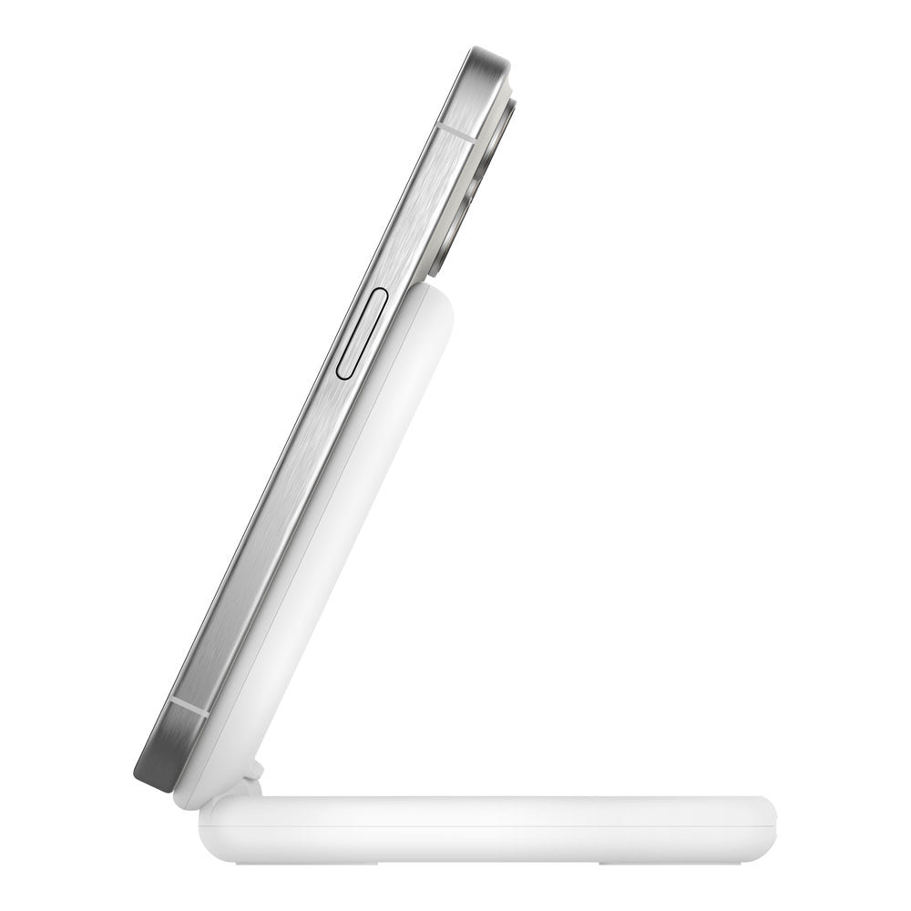 BELKIN BOOSTCHARGE Qi2 15w Magnetic Stand White