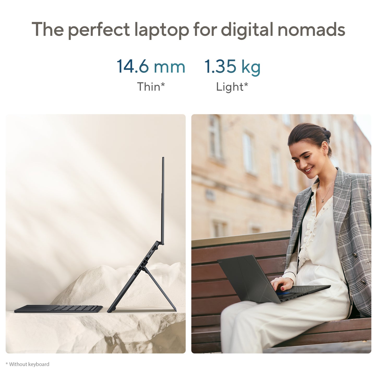 ASUS ZenBook Duo OLED UX8406CA-QL038W-BE, 14 FHD OLED, Intel Core Ultra 7 225H, 32GB, 1TB NVMe PCIe SSD, Intel Arc Graphics, W11H, Grey