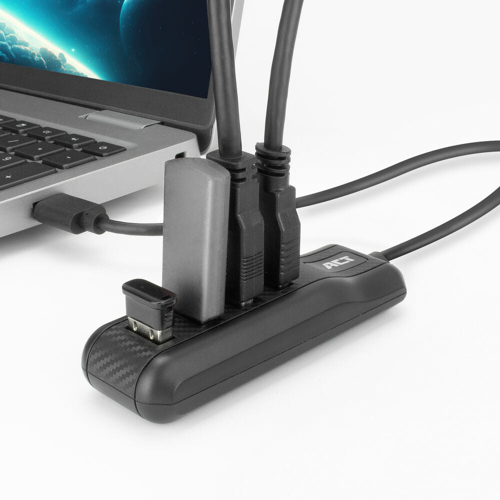 ACT USB-A hub 3.0, 4 poorts USB-A