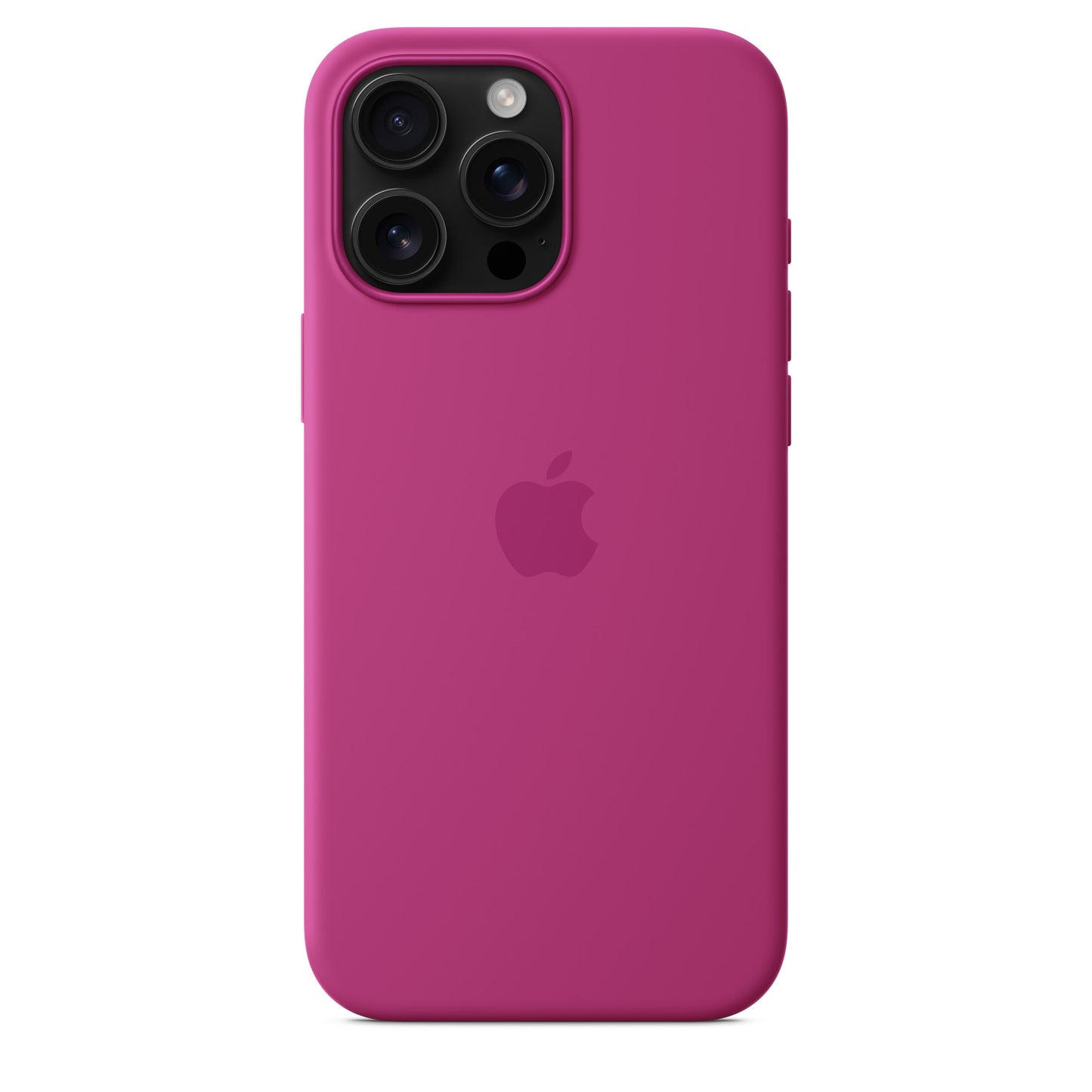 iPhone 16 Pro Max Silicone Case with MagSafe - Fuchsia