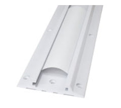 34IN WALL TRACK BRIGHT WHITE TEXTURE 31-018-216