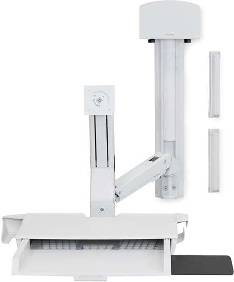 SITSTAND COMBO SYSTEM WORKSURFACE WHITE 45-272-216