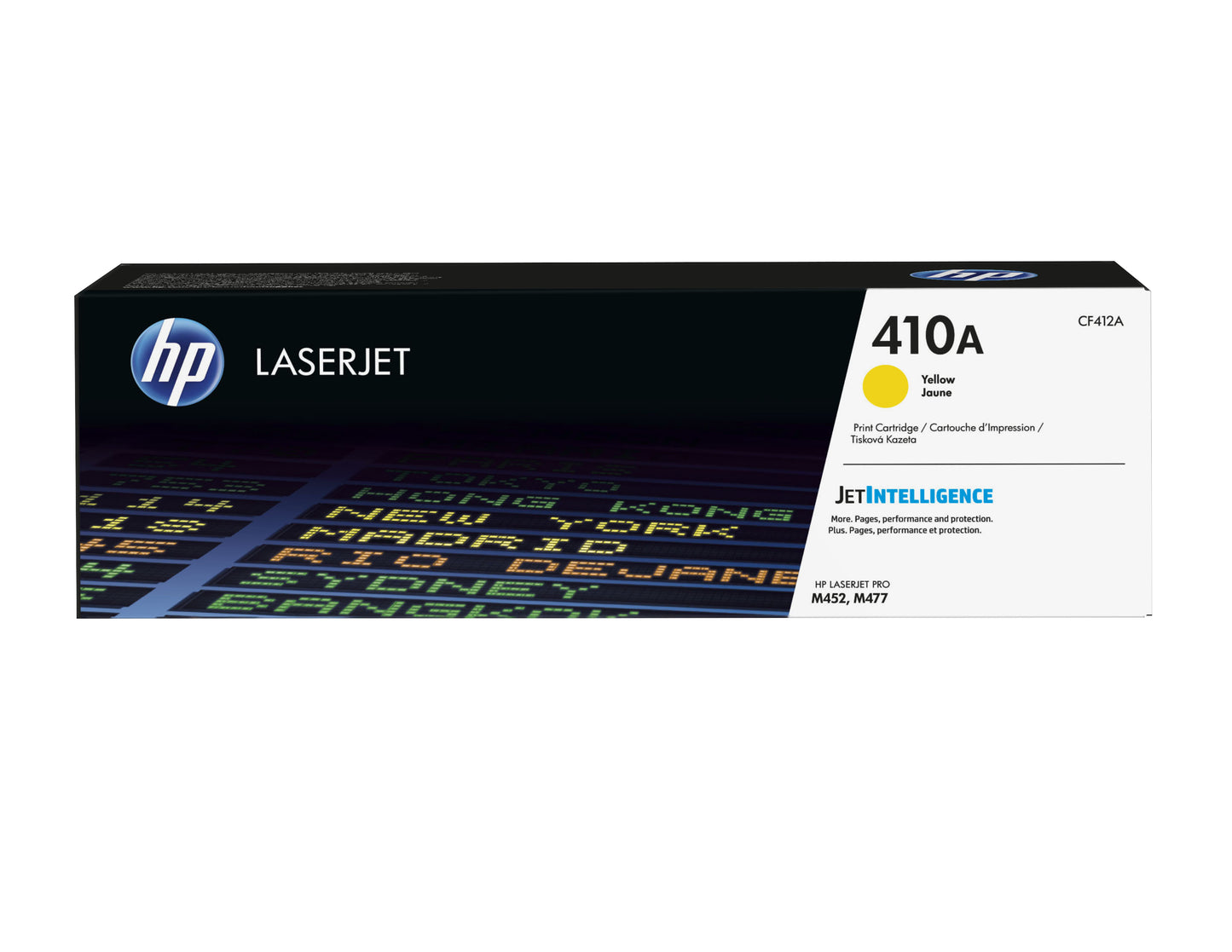 HP Toner/410A Yellow LaserJet Cartridge