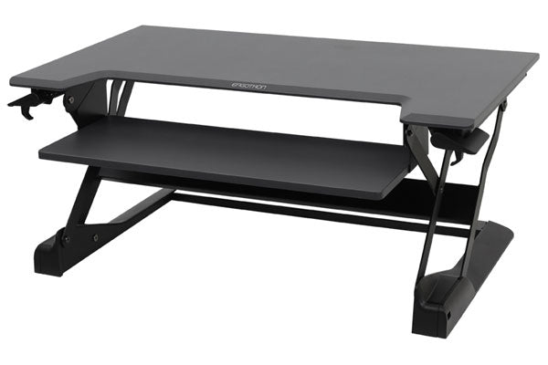 WORKFIT TL BLACK SIT STAND TABLETOP 33-406-085