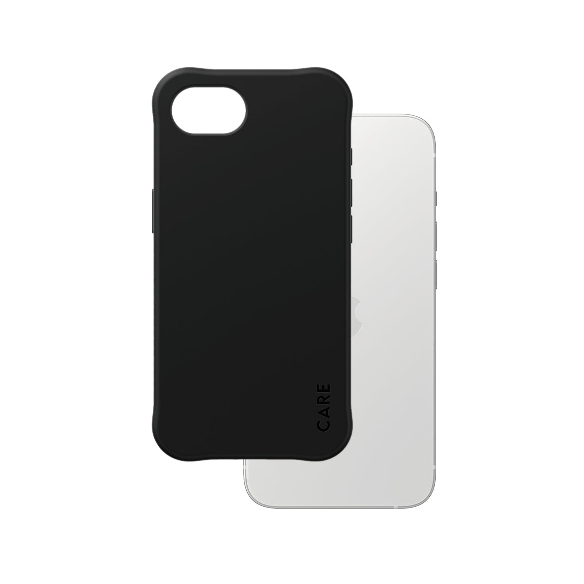 CARE by PanzerGlass Fashionable Samba Case Black w. MagSafe iPhone 16e