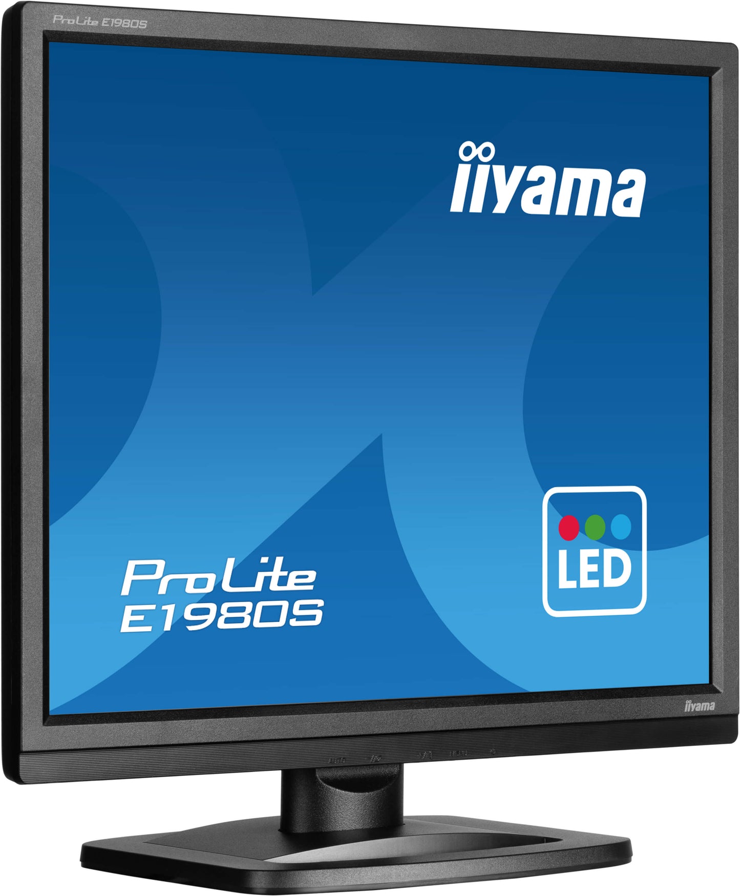 IIYAMA 19 LCD, 1280 x 1024, TN Panel, LED Bl., HDMI, DisplayPort, 250 cd/m², 12.000.000:1 ACR, Speakers, 3ms