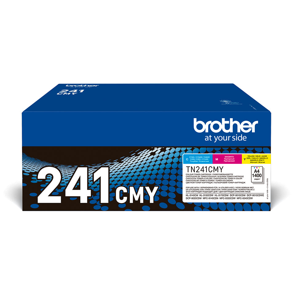 TN-241CMY Bundle Toner Cartridge ISO 3 x TN241CMY