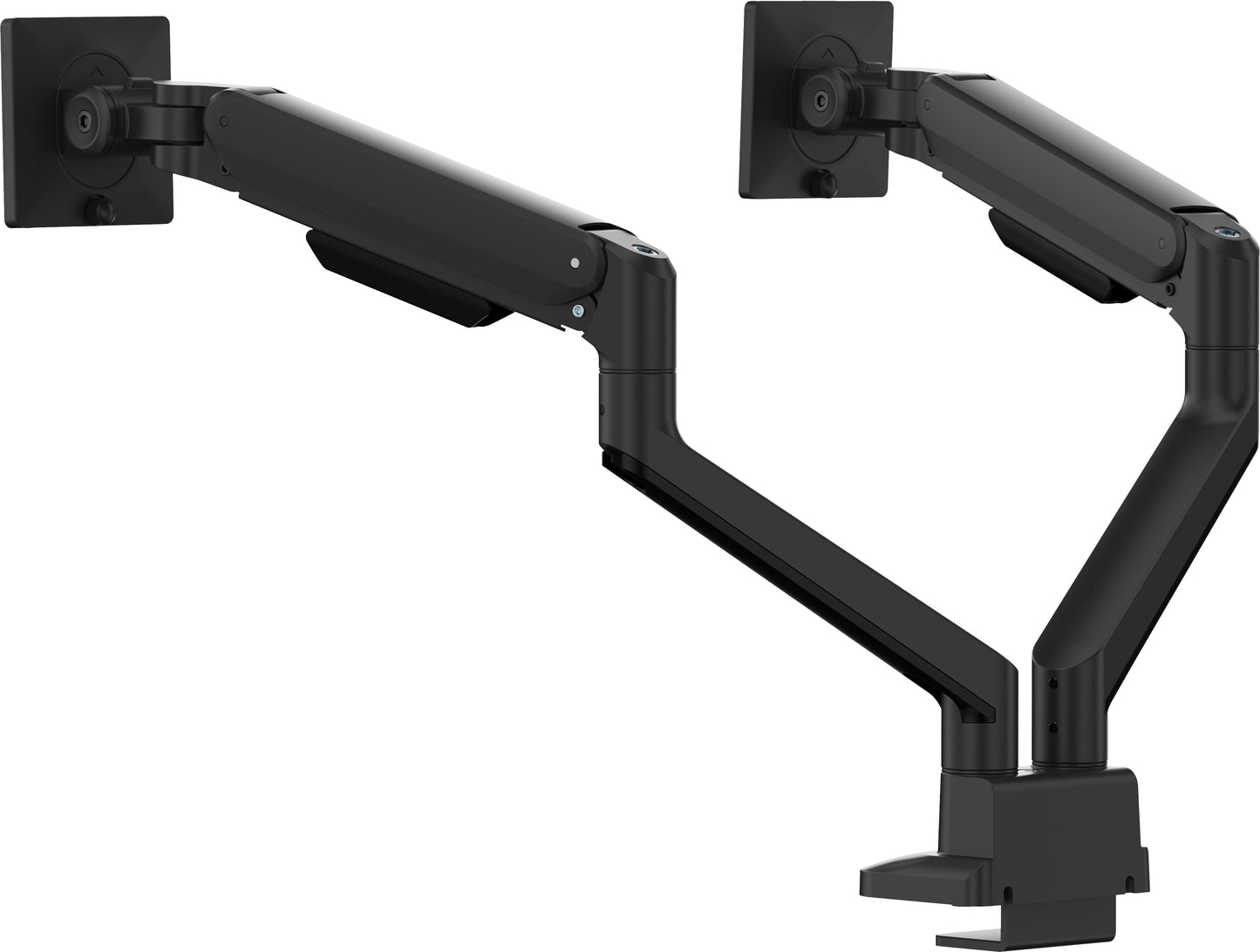 IIYAMA Stylish flexible deskmount for dual monitor with mechanical spring for monitors up to 32inch 12kg Pivot Bearing head