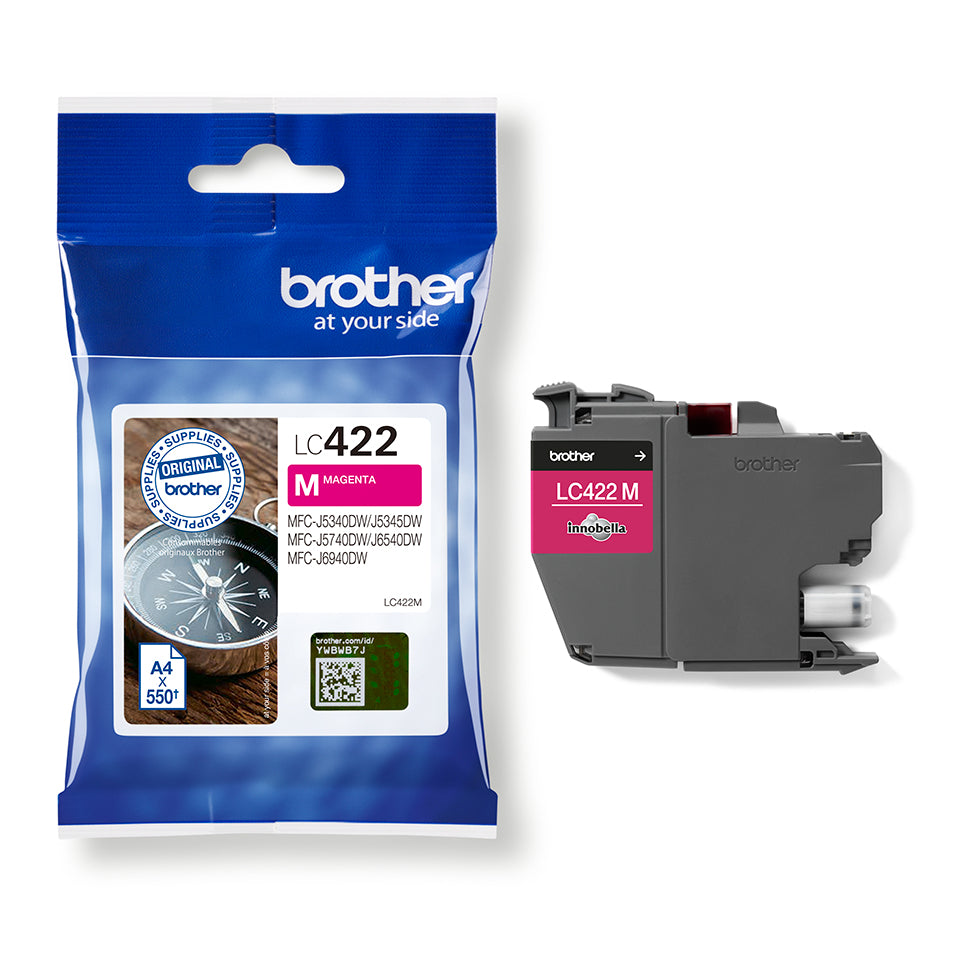 Magenta Ink Cartridge . Single Blister Pack. Prints about 550 pages.