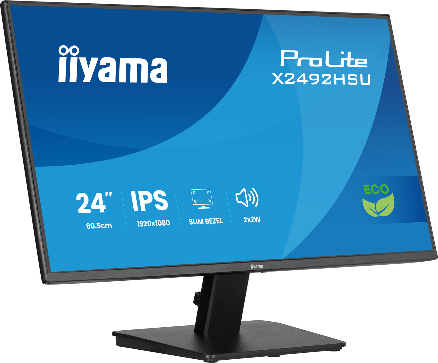 IIYAMA 15 LCD Resistive Touch Screen, 1024 x 768, VA panel, LED Bl., Speakers, HDMI, DisplayPort, 280 cd/m², 2500:1 Static Contrast, USB In