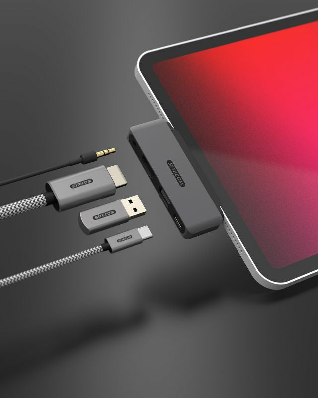 4 in 1 iPad Multiport hub