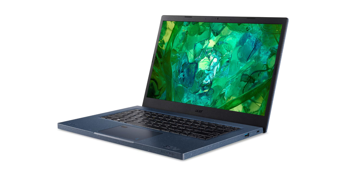 Acer Aspire Vero AV14-52P-56LU , 14 FHD IPS, Intel Core i5-1335U, 16GB LPDDR4X, 512GB PCIe NVMe SSD, Intel UHD Graphics, W11H, Blue