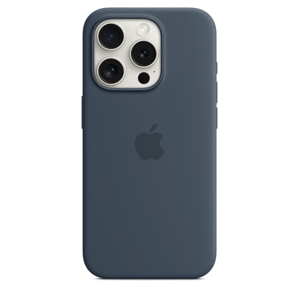 Apple iPhone 15 Pro Sil Case MS Blue